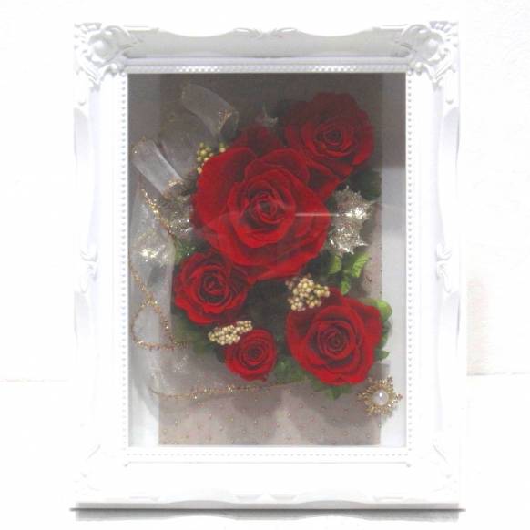 一般カテゴリー,《Preserved Flower》Renaissance Frame M(Red) ,花樹園